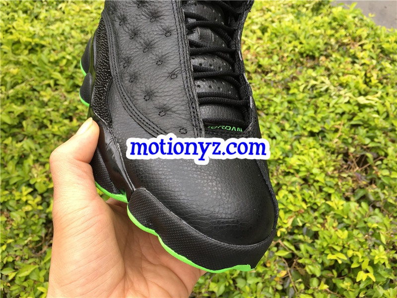 Authentic Air Jordan 13 Retro Black Green